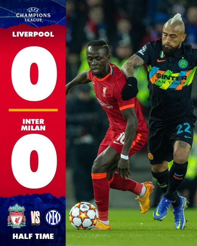 利物浦客场逼平国际米兰止步16强的简单介绍